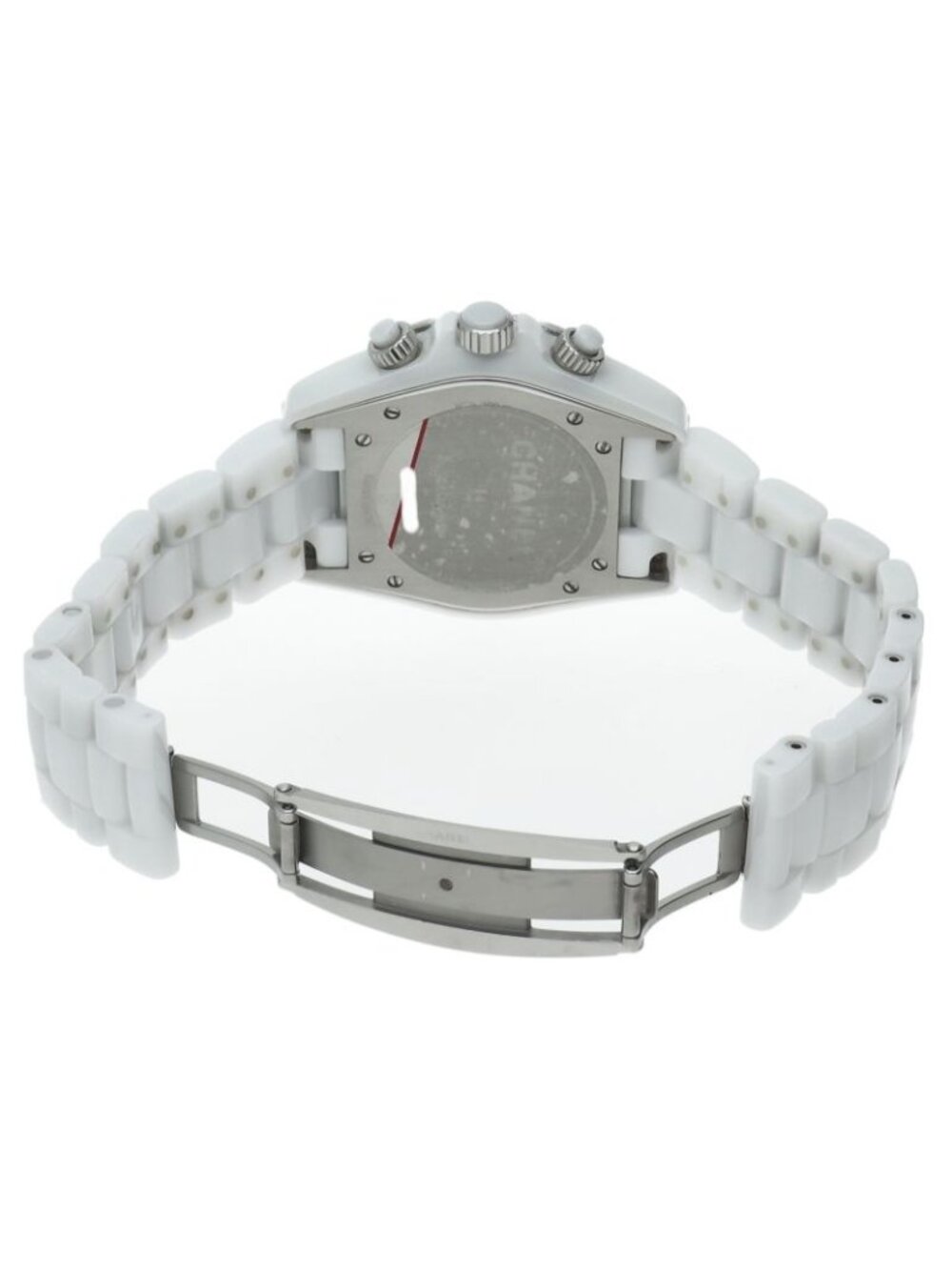 Chanel Superleggera Chronograph Ceramic Watch White Polished - Picture 5 of 5